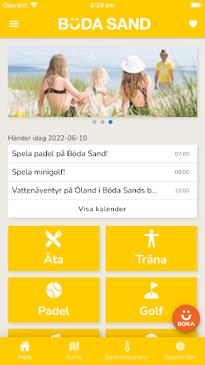 Android application Böda Sand screenshort