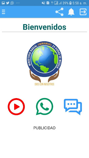 Ministerio Radial Enmanuel Screen 2