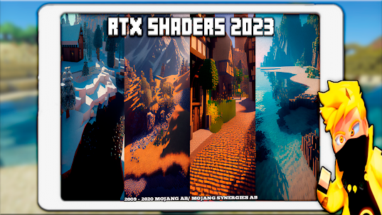 Realistic RTX Shaders For MCPE