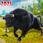 Angry Bull Attack Vs Tiger Simulator- Wild Animals 1.0