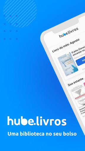 Android application Hube Livros screenshort
