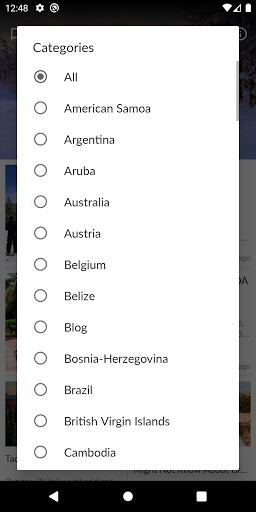 Go World Travel Magazine Screen 2