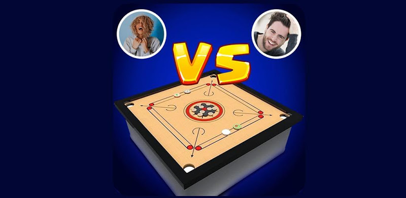 Carrom Board Offline : Two Players