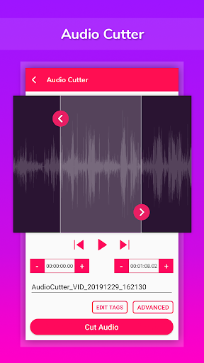 Video to mp3, Cutter, Merge Screen 3