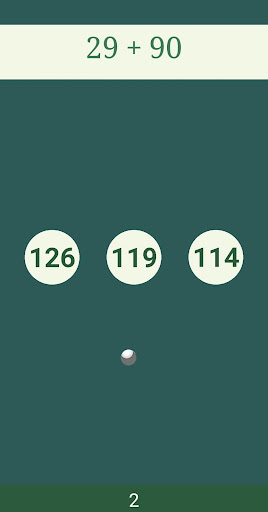 Math Workout Screen 3