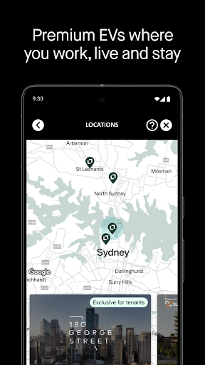 Outbound: Electric Car Sharing Screen 3