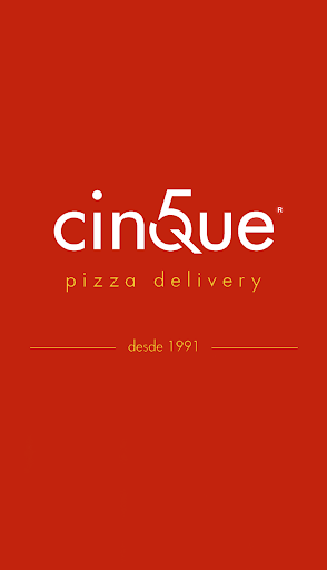 Android application Cinque Pizzas screenshort
