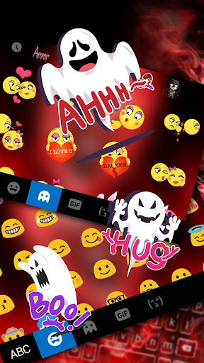 Fiery 3D Skull Theme Screen 3