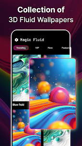Magic Fluid : 3D Wallpaper