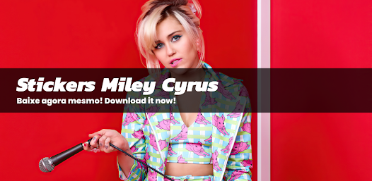 Captura de Pantalla 1 Miley Cyrus WAStickerApps android