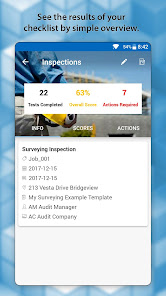 Captura de Pantalla 2 Lista de control en el sitio android