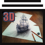 Cover Image of Tải xuống Belajar Menggambar 3D  APK