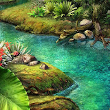 tropical paradise wallpaper icon