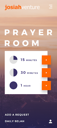 Josiah Venture Prayer Room Screen 2