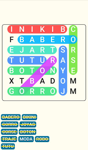 Juego de Búsqueda de Palabras Screen 3