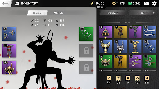 Shades: Shadow Fight Roguelike ekran görüntüsü