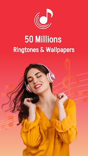 Android application Ringtones and Wallpapers screenshort