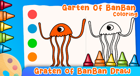 Baixar Garten Of BanBan 2 Coloring para PC - LDPlayer