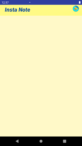 Android application Insta Note screenshort