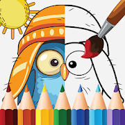 Tiny Touches : Animals - Baby Coloring Book