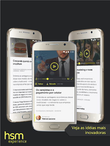 Android application HSM Experience screenshort