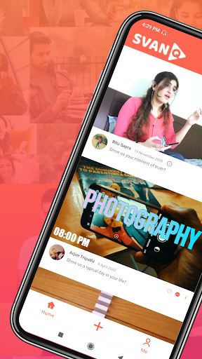 Android application Svanq: Video Q&A screenshort