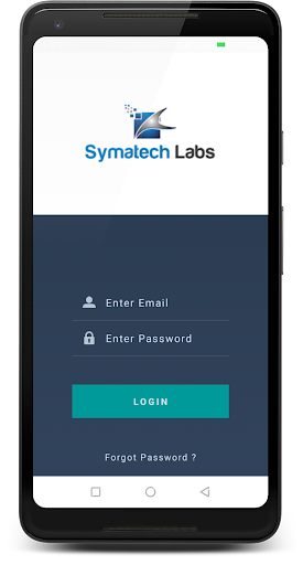 Android application Symatech Sales screenshort