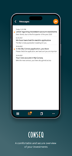 My Conseq Screen 2