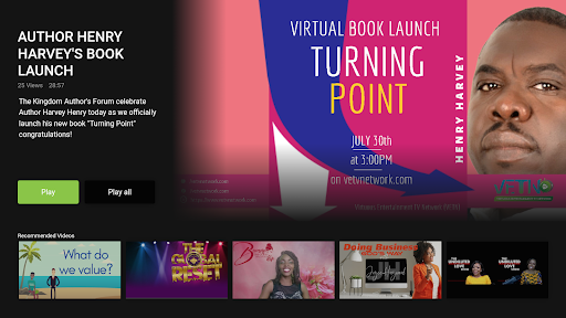 Virtuous Entertainment (VETVN) Screen 3