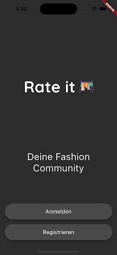 Android application Rate It screenshort