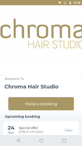 Android application Chroma Hair Studio screenshort