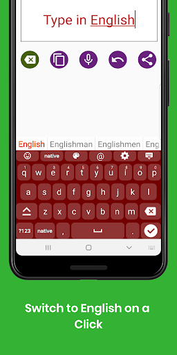Myanmar English Keyboard Infra