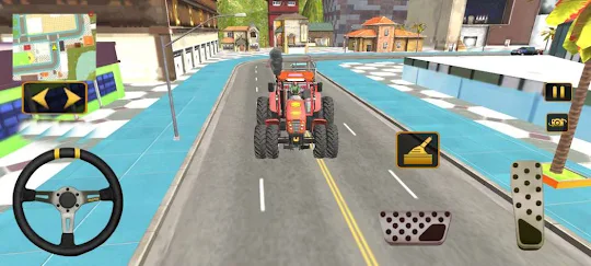 Big Tractor Simulator 3D Game