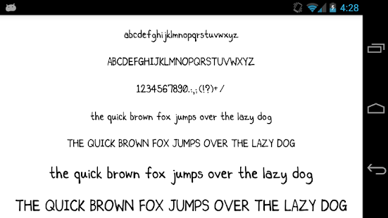 Fonts for FlipFont android2mod screenshots 5