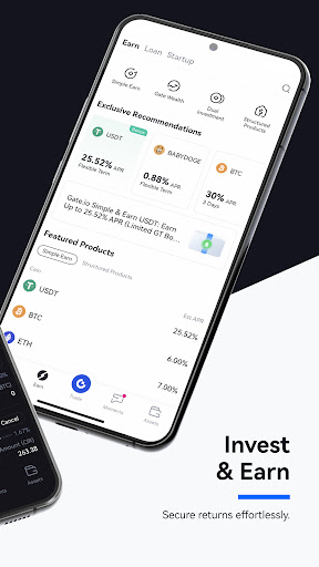 Gate.io - Buy Bitcoin & Crypto Screen 3
