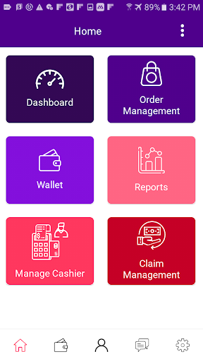 Android application Qwik Charge screenshort