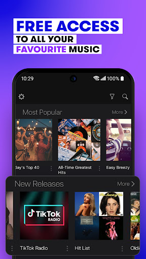 Screenshot of Stingray Music - 100s of DJs