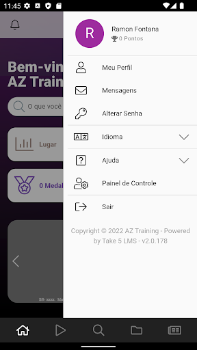 AZ Training Screen 3