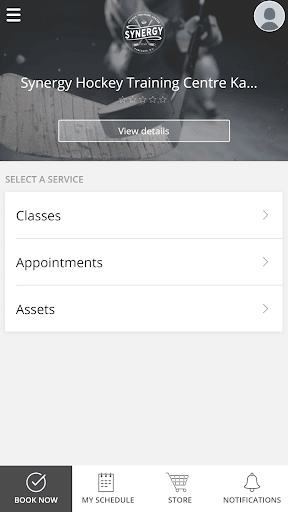Android application Synergy Hockey Kamloops screenshort