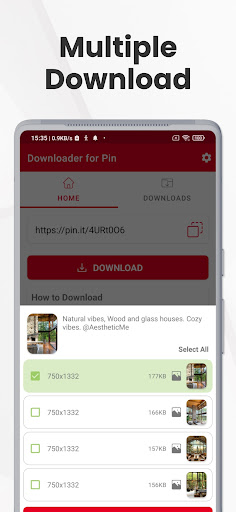 PinSave Video - GIF Downloader Screen 3
