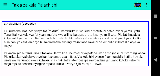 Matunda na faida zake mwilini Screen 3