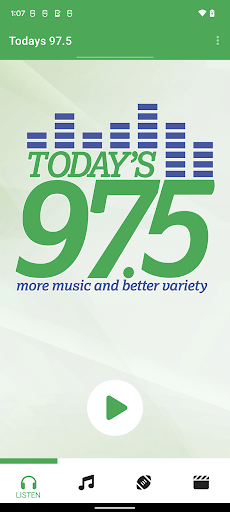 Android application Today's 97.5 screenshort