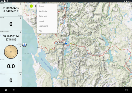 Australia Topo Maps Screenshot