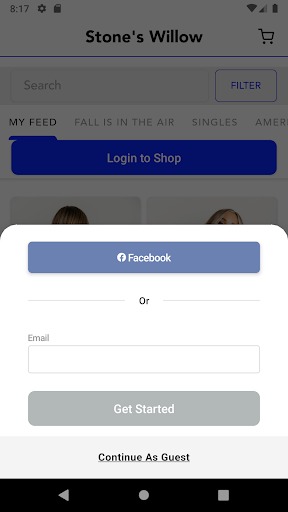 Android application Stone's Willow screenshort