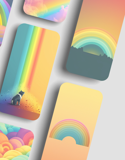 Rainbow Wallpaper Screenshot