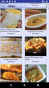 Ginger Recipes 2.58 APK + Mod (Free purchase) for Android