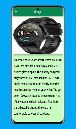 Ambrane Wise Roam Watch guide Screen 3