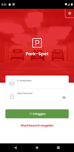 Android application Park-Spot screenshort