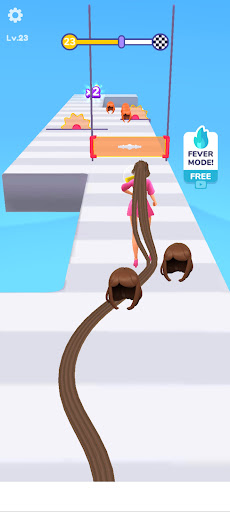 Hair Challenge Runner Run Rush APK MOD screenshots 1