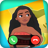 Fake Call from Moana icon